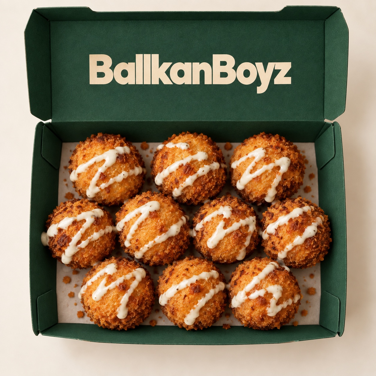 Golden cheese bombs